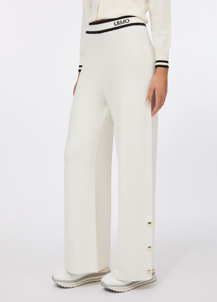 Strickhose Weiß Liu Jo - large image number 4