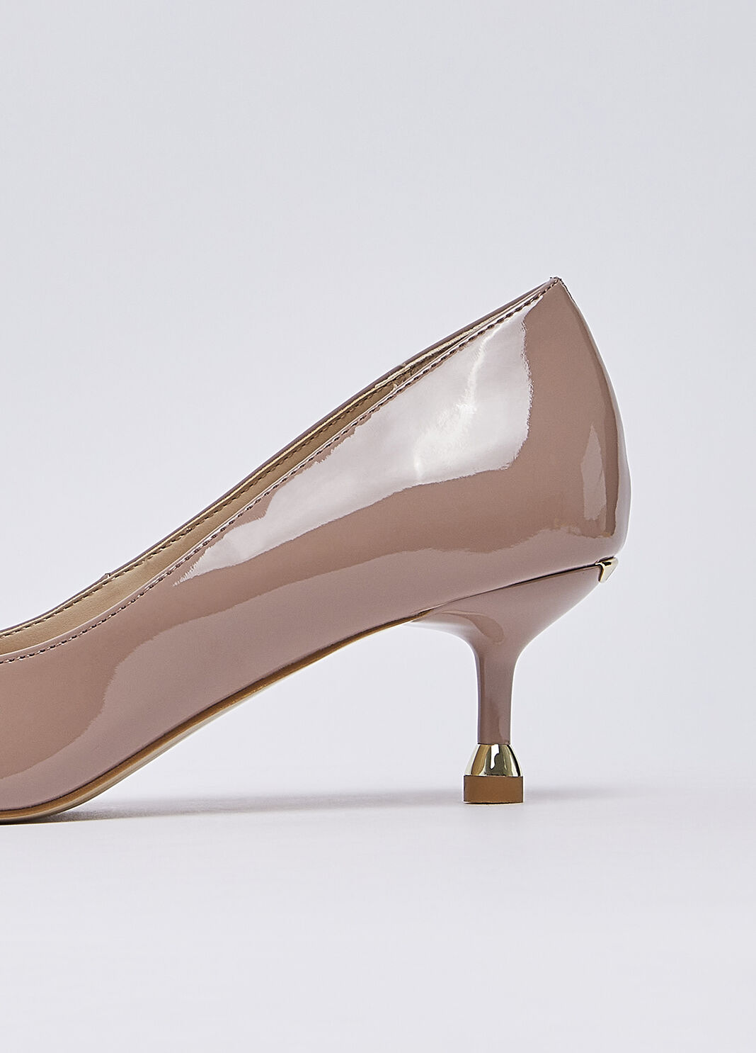 Pumps in patent leather with heel low nude Liu Jo - large image number 4