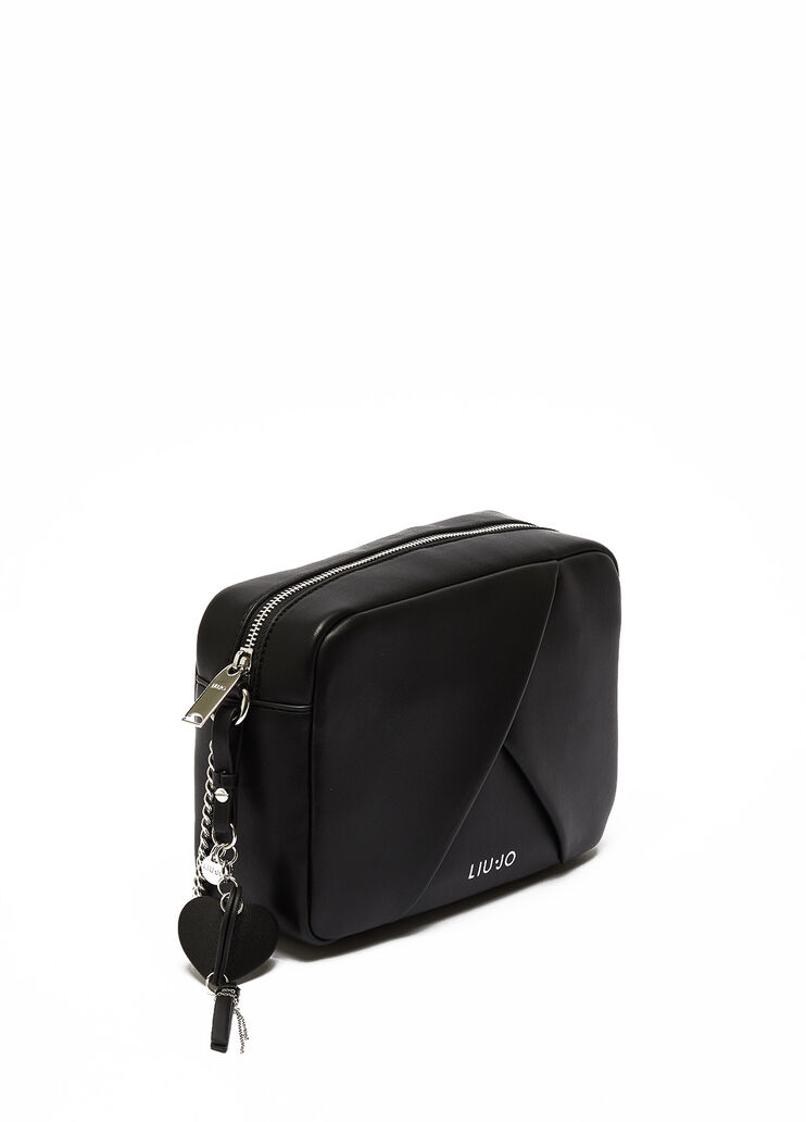 Borsa a tracolla con charm nero Liu Jo - large image number 1