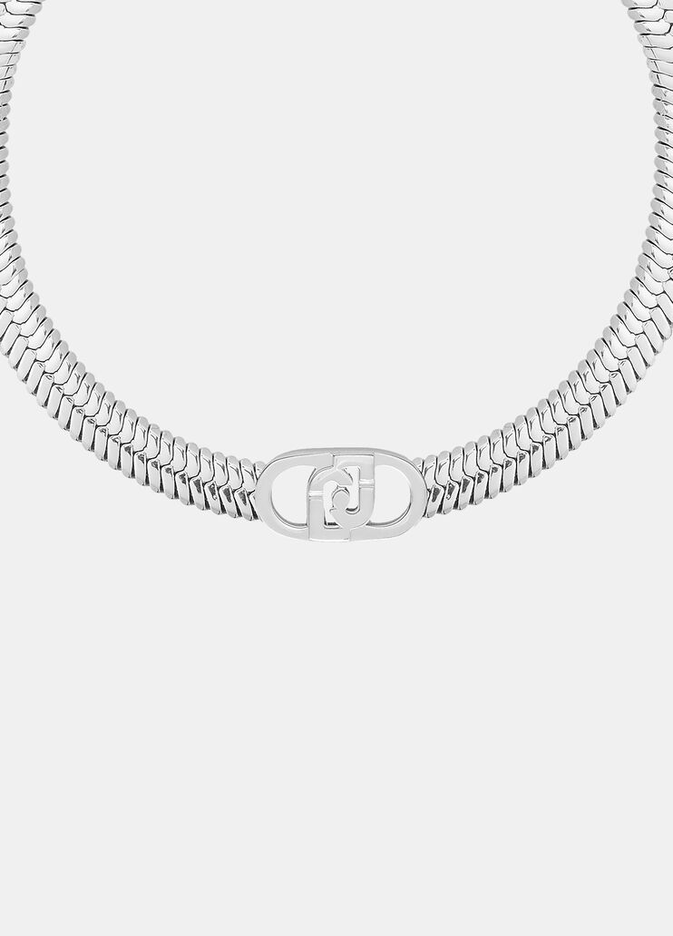 Bracelet with monogram logo silver Liu Jo - large image number 2  Bracelet with monogram logo silver Liu Jo - large image number 2