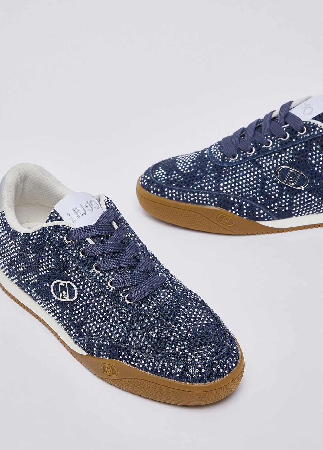 Sneakers en denim totalmente de strass denim Liu Jo - large image number 7