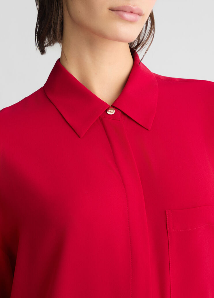 Red shirt red Liu Jo - large image number 4 Red shirt red Liu Jo - large image number 4