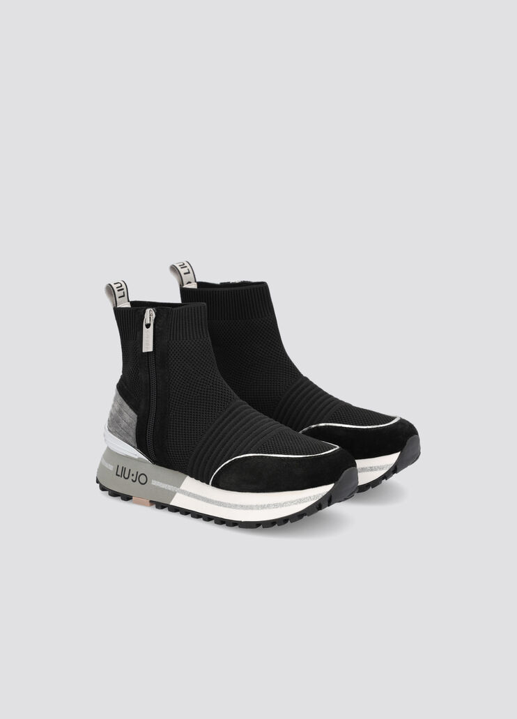 High sock sneakers black Liu Jo - large image number 1 High sock sneakers black Liu Jo - large image number 1