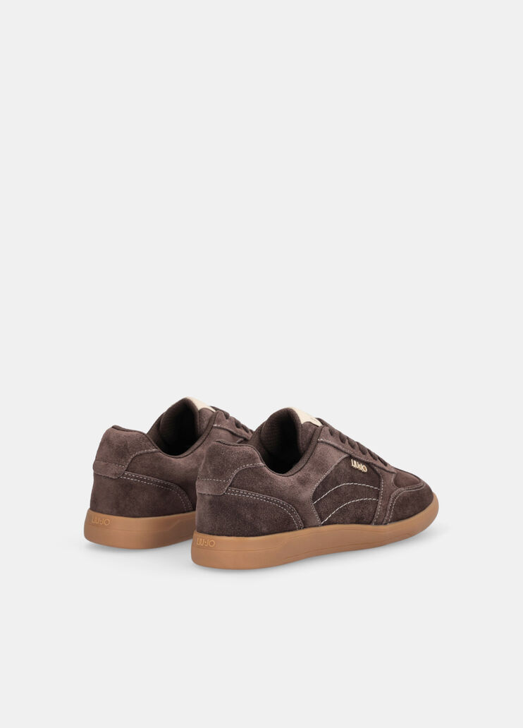 Suede sneakers ebony Liu Jo - large image number 3 Suede sneakers ebony Liu Jo - large image number 3