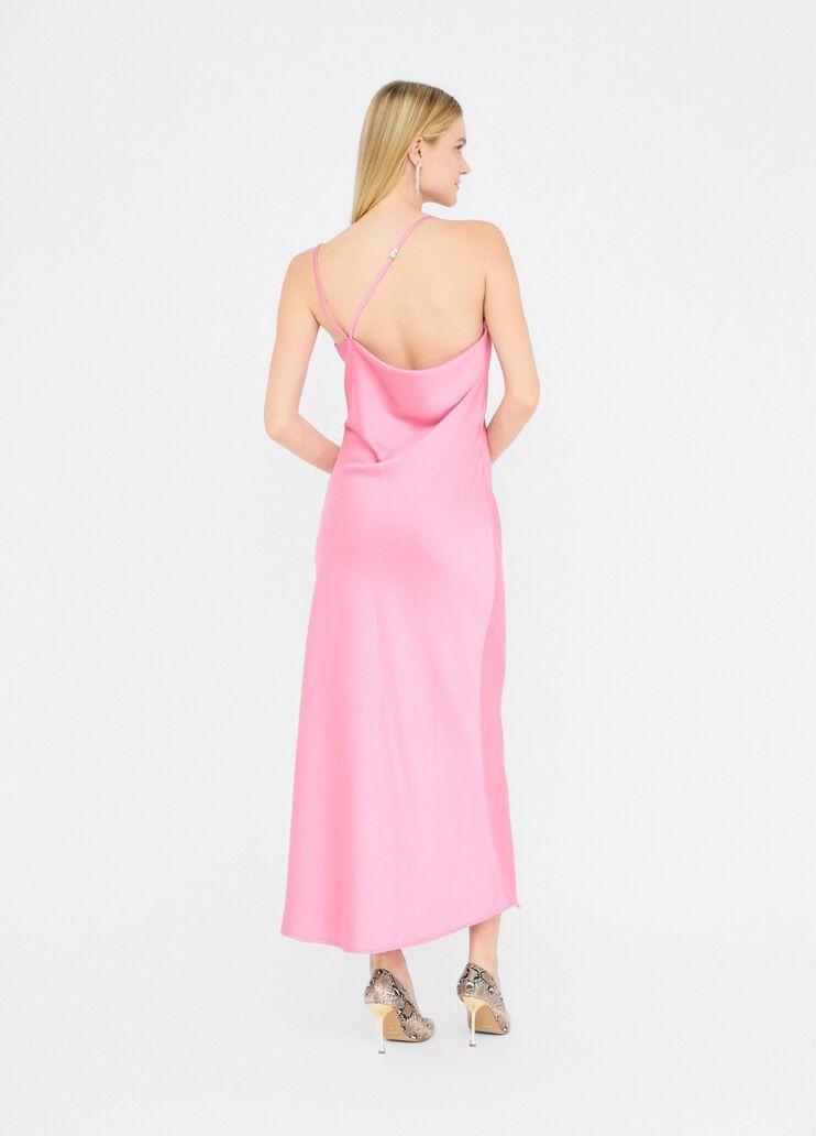Dressy satin dress pink Liu Jo - large image number 1 Dressy satin dress pink Liu Jo - large image number 1