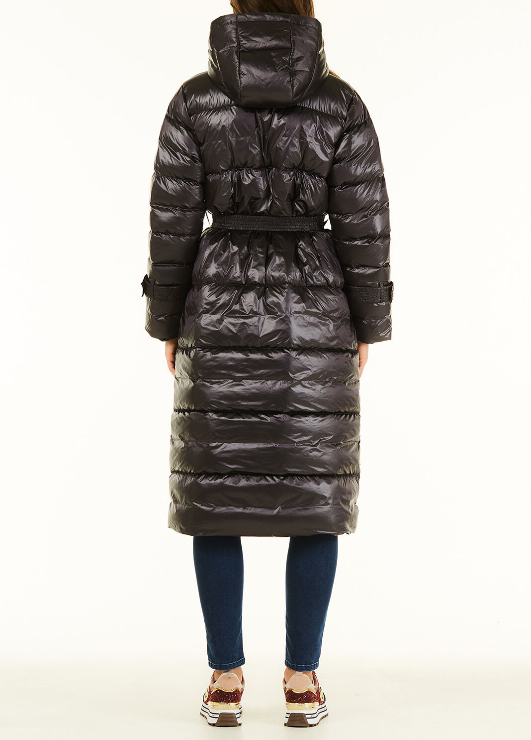 Steppmantel mit Kapuze Schiefergrau Liu Jo - large image number 1