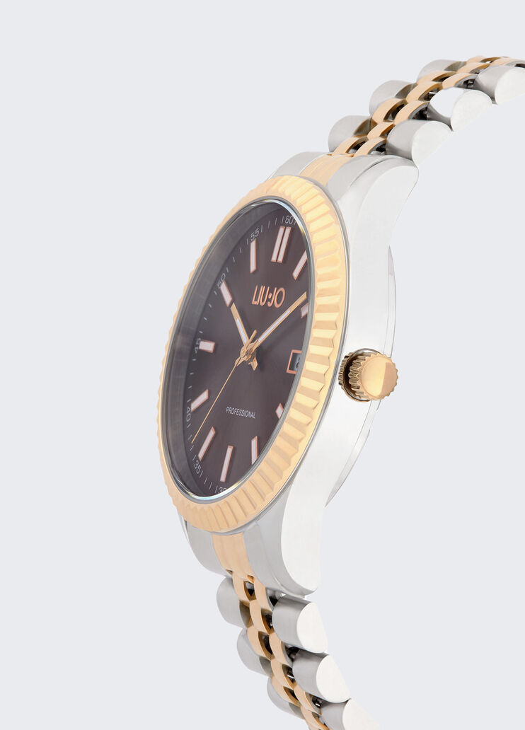 Herrenuhr aus Stahl braun Liu Jo - medium Herrenuhr aus Stahl braun Liu Jo - medium