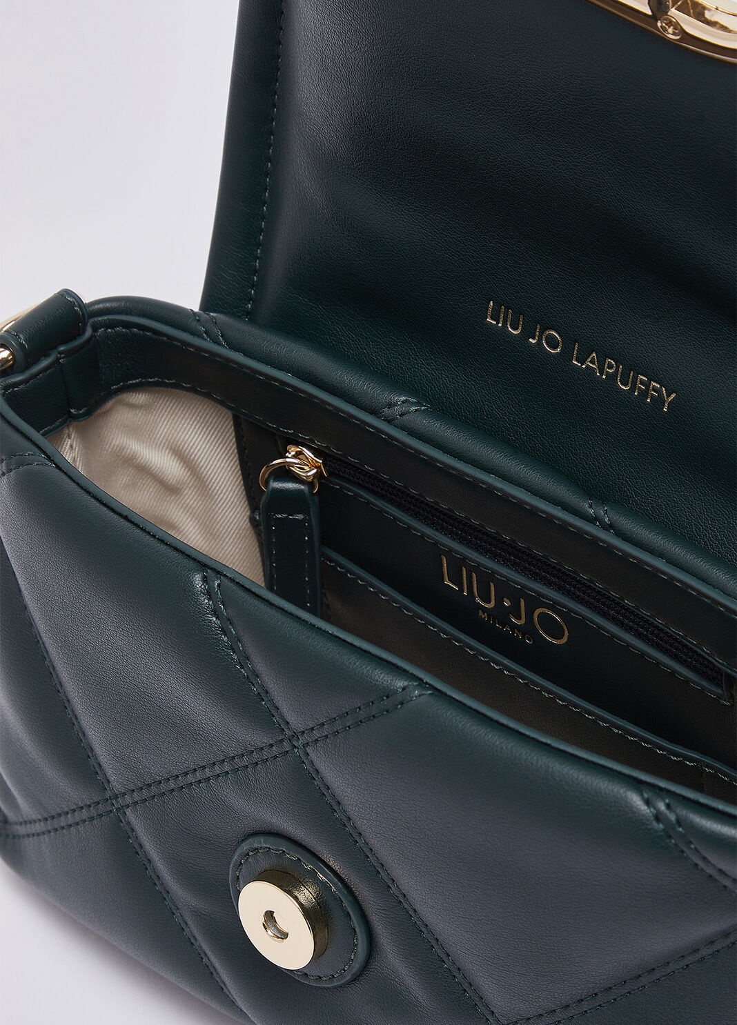 LaPuffy Small Bag dark green Liu Jo - large image number 6