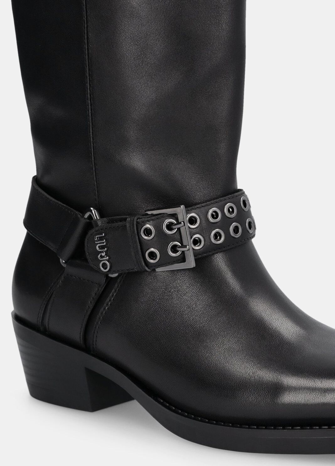 Leather Texan Boots black Liu Jo - large image number 3