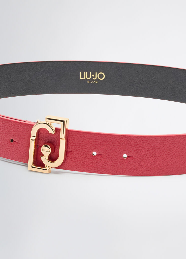 Red belt with logo red Liu Jo - medium Red belt with logo red Liu Jo - medium