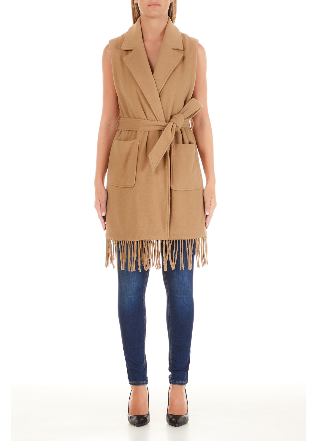 Gilet frang&eacute; tabac Liu Jo - large image number 0