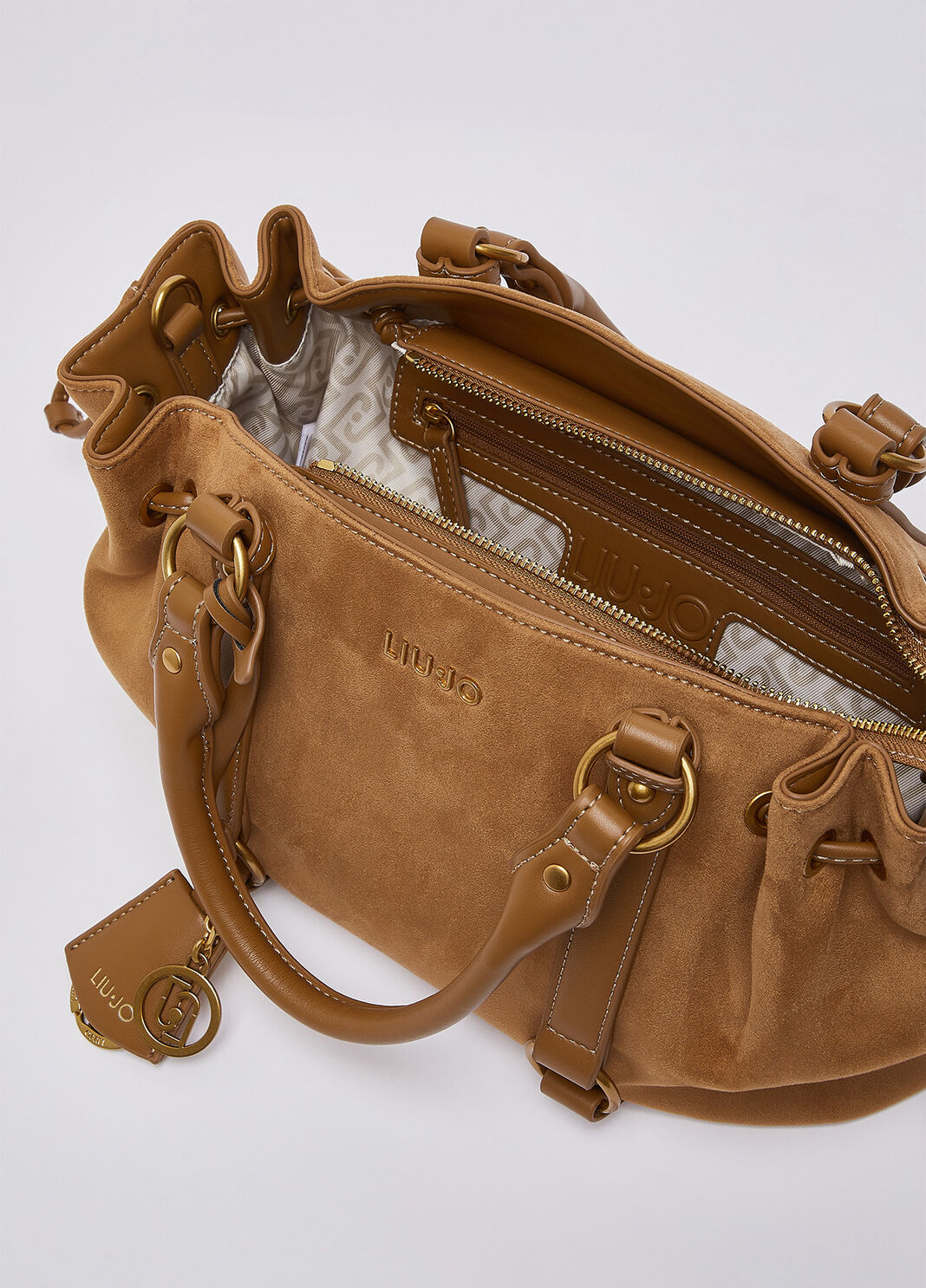 Petit Sac &agrave; Cordon beige Liu Jo - large image number 6