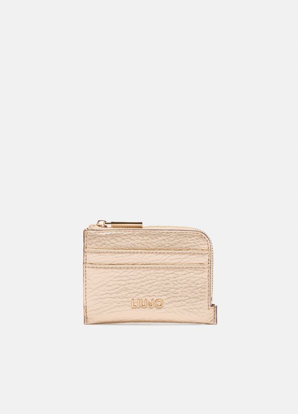 Liu Jo Better card case light gold Liu Jo - large image number 0
