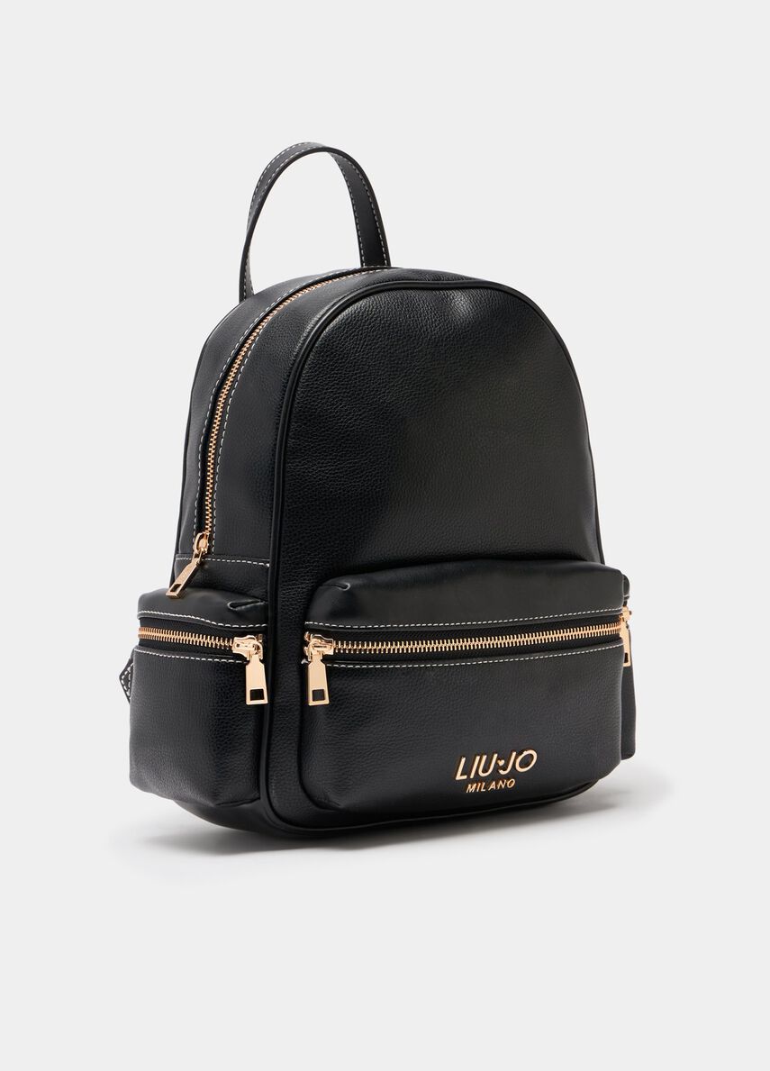 Medium Liu Jo Better backpack colour black | Liu Jo display picture 1
