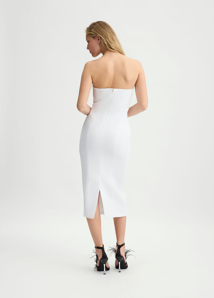 Bustier dress white Liu Jo - large image number 1 Bustier dress white Liu Jo - large image number 1