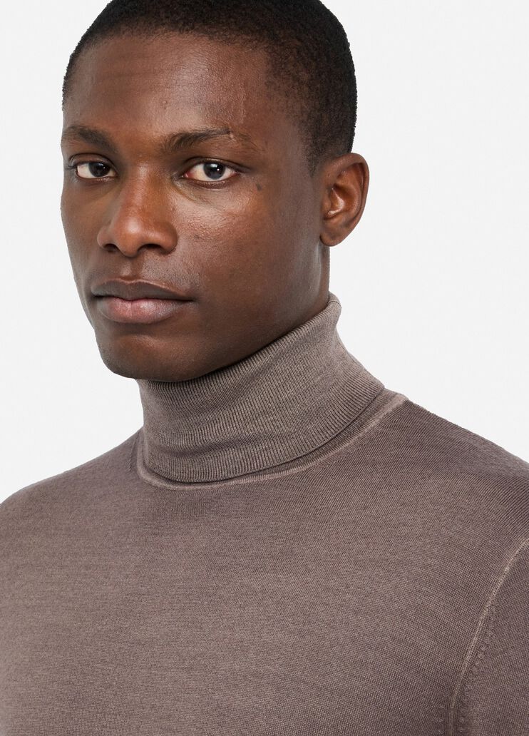 Wool polo-neck khaki Liu Jo - large image number 2