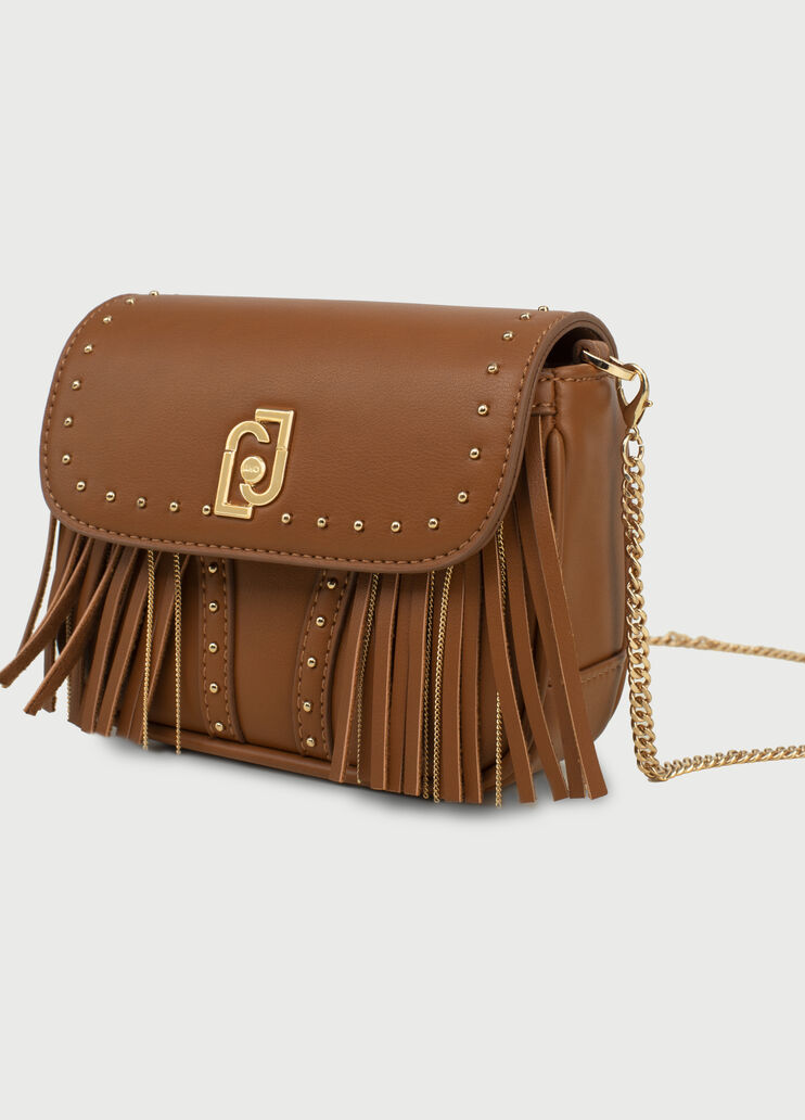 Pouch bag with fringing Brown Liu Jo - large image number 4 Pouch bag with fringing Brown Liu Jo - large image number 4