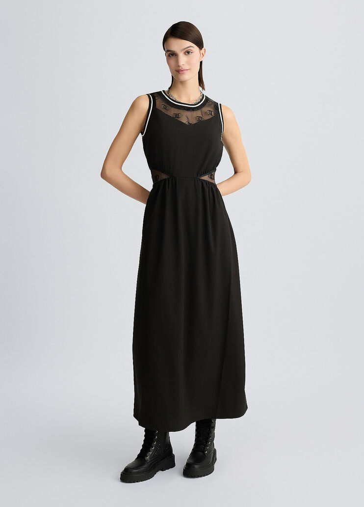 Crew-neck dress black Liu Jo - medium Crew-neck dress black Liu Jo - medium