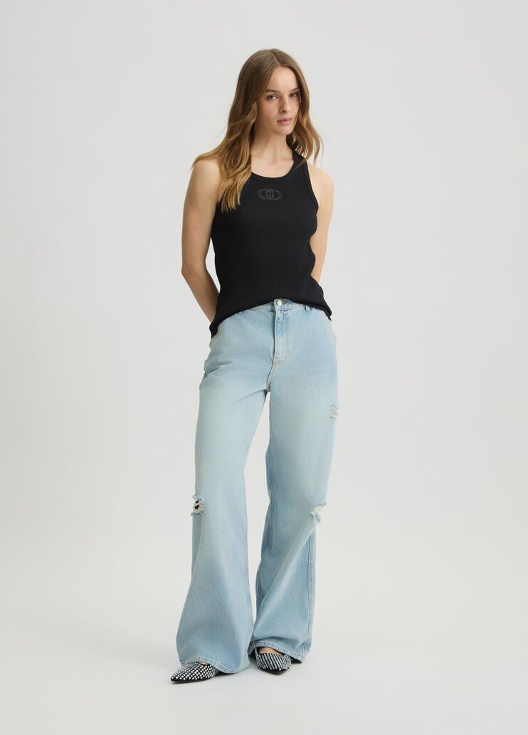 Low-rise flared jeans light denim Liu Jo - medium Low-rise flared jeans light denim Liu Jo - medium