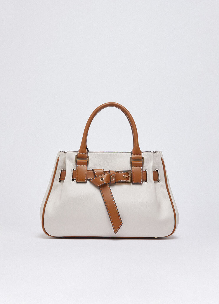 Petit sac &agrave; boucle cr&egrave;me Liu Jo - medium