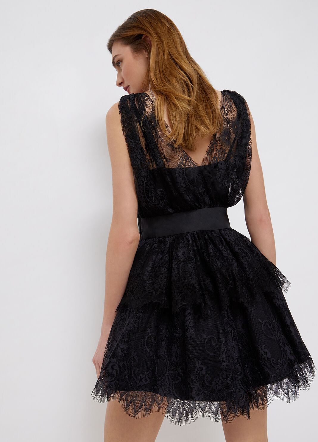 Lace formal dress black Liu Jo - large image number 1