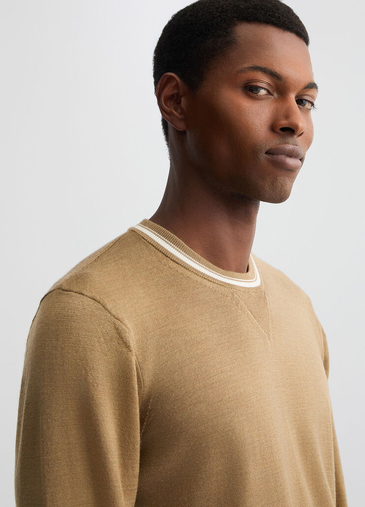 Wool blend pullover beige Liu Jo - large image number 2 Wool blend pullover beige Liu Jo - large image number 2