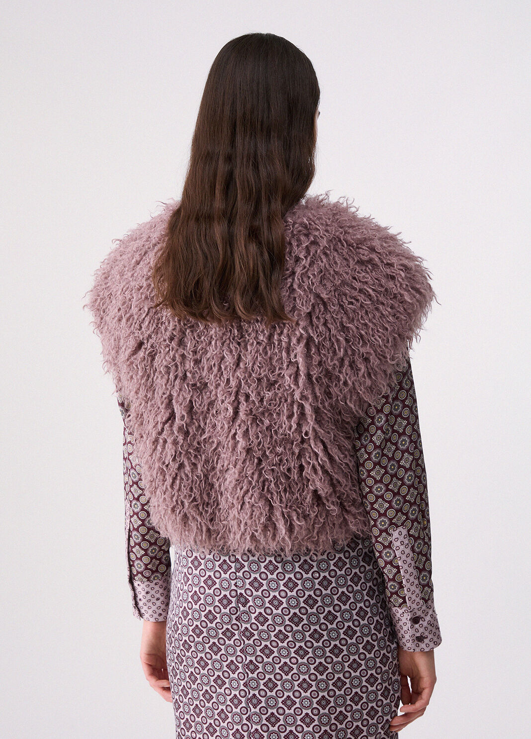 Cropped teddy vest pink Liu Jo - large image number 1