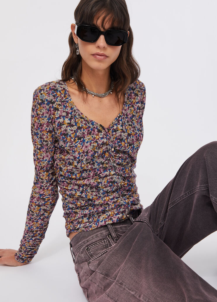 Print jumper floral Liu Jo - large image number 2