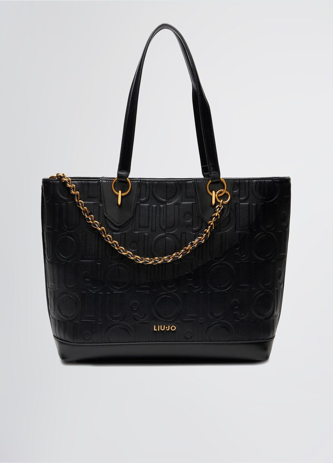 Medium tote bag with decorative charm black Liu Jo - large image number 0
