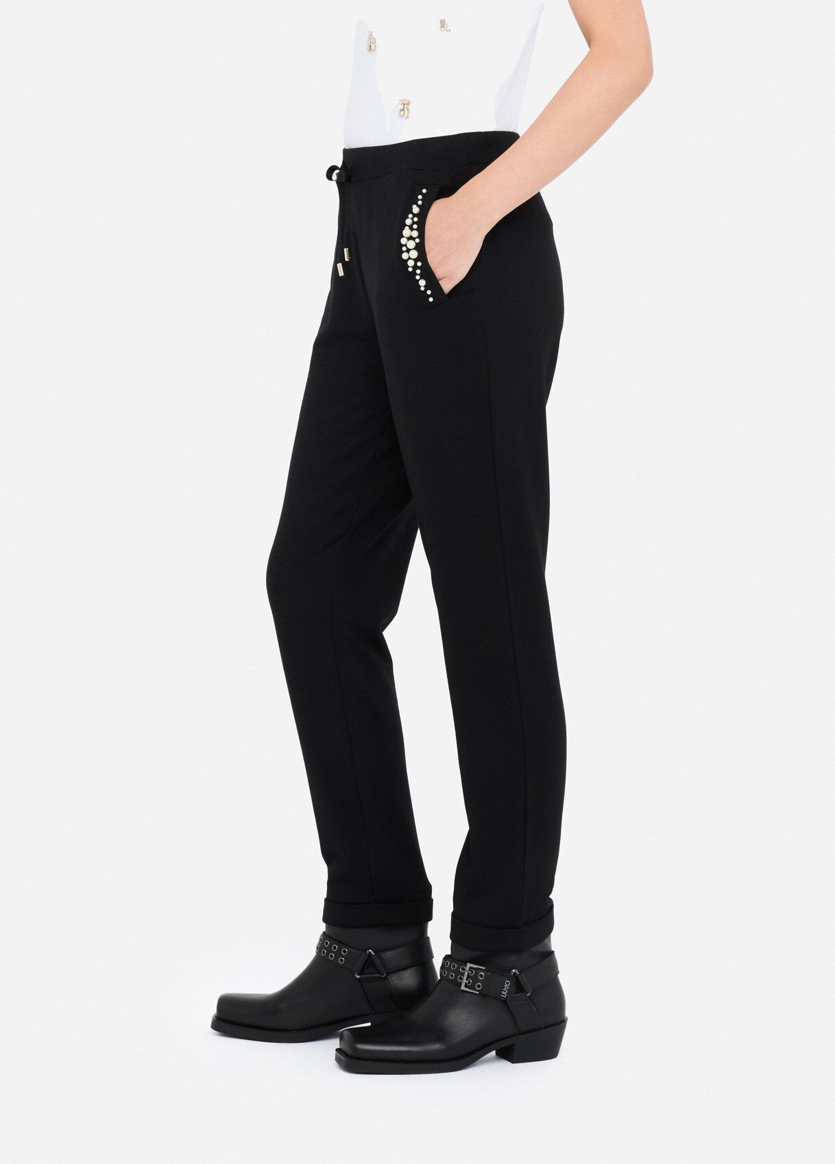 Liu Jo Better jogging trousers colour black | Liu Jo