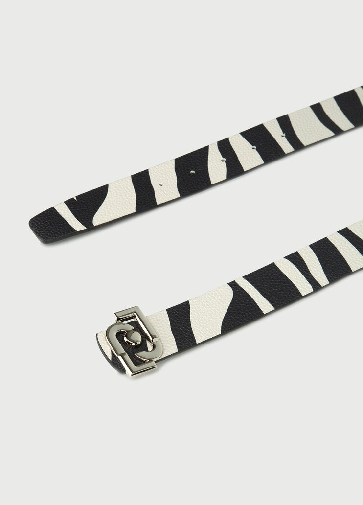 Двусторонний ремень Зебровый Liu Jo - large image number 1