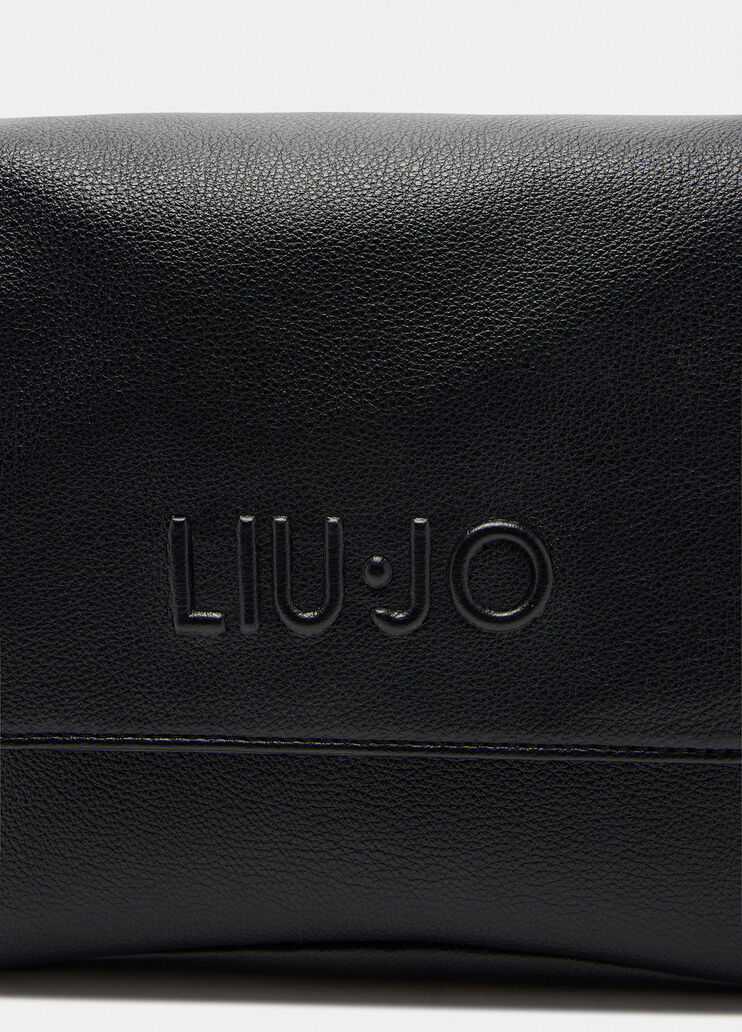 Medium shoulder bag with charms black Liu Jo - medium Medium shoulder bag with charms black Liu Jo - medium