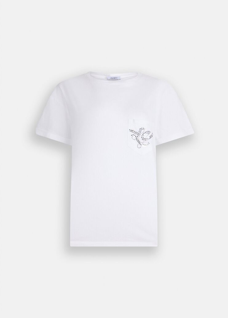 Liu Jo Better T-shirt white Liu Jo - large image number 6 Liu Jo Better T-shirt white Liu Jo - large image number 6
