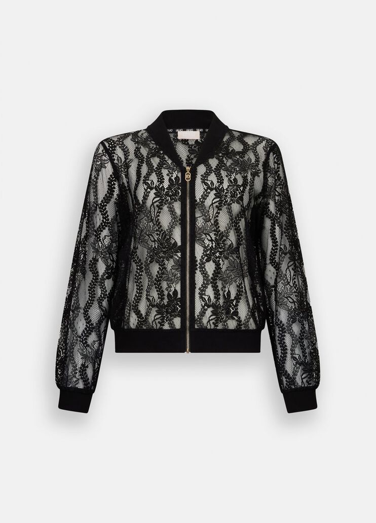 Jacke aus Spitze Schwarz Liu Jo - large image number 6