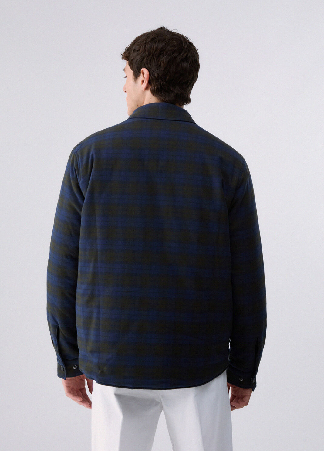 Tartan Overshirt brown/blue Liu Jo - large image number 1