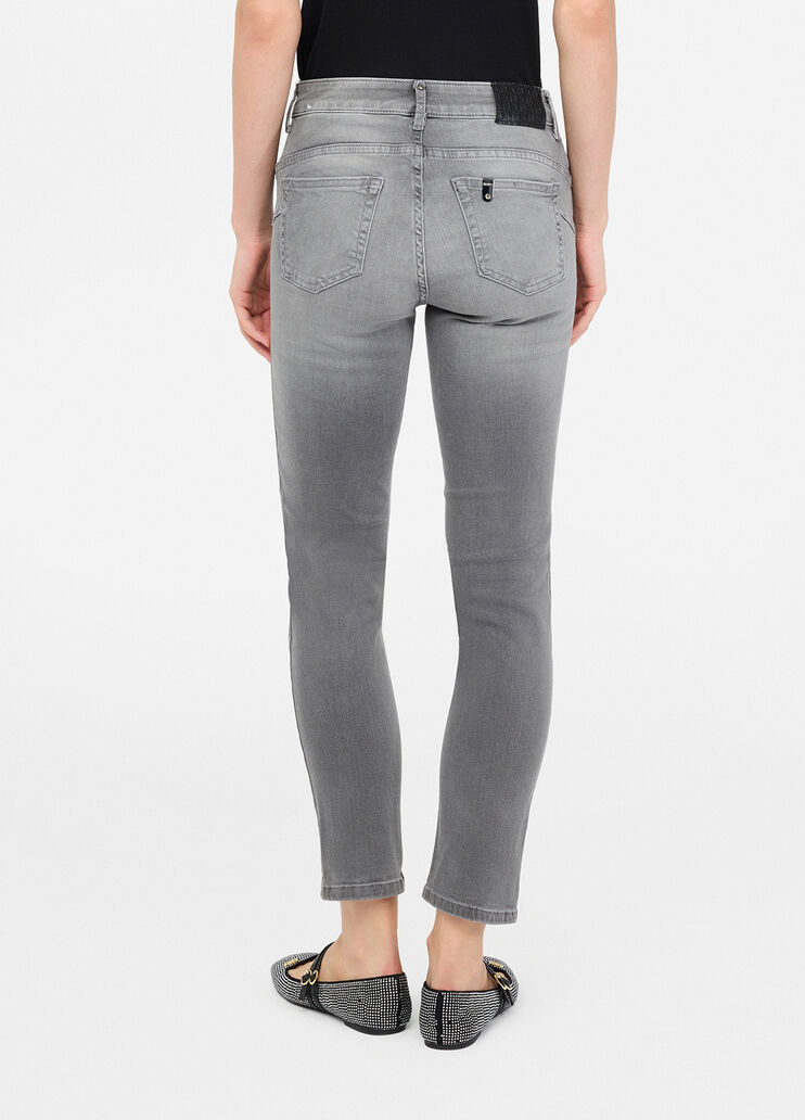 High-rise skinny jeans grey denim Liu Jo - large image number 1 High-rise skinny jeans grey denim Liu Jo - large image number 1