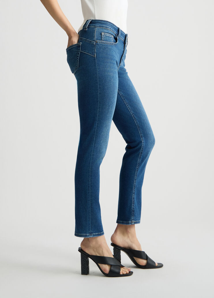 Skinny jeans with turn-ups dark denim Liu Jo - large image number 3 Skinny jeans with turn-ups dark denim Liu Jo - large image number 3