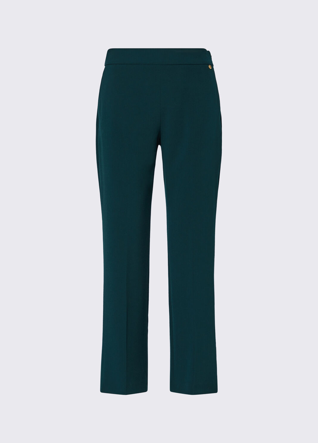 Flare trousers in flannel green Liu Jo - large image number 6