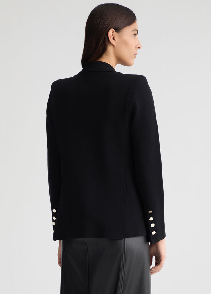 Black knit jacket black Liu Jo - large image number 1 Black knit jacket black Liu Jo - large image number 1