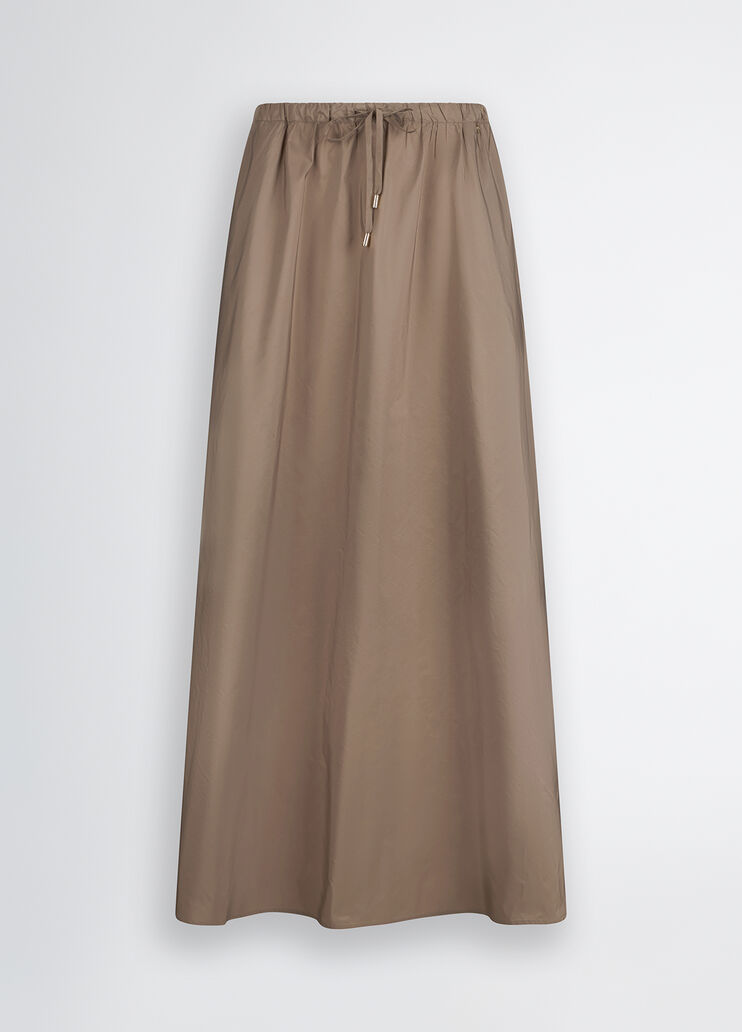 Long taffeta skirt beige Liu Jo - large image number 5 Long taffeta skirt beige Liu Jo - large image number 5