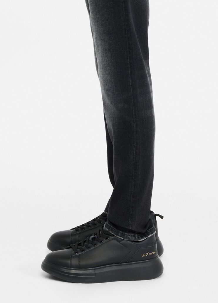 Slim fit jeans black denim Liu Jo - large image number 3 Slim fit jeans black denim Liu Jo - large image number 3
