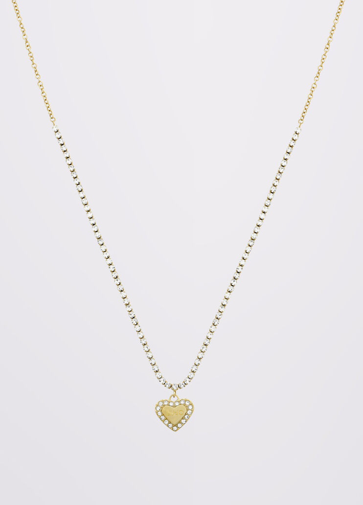 Choker with diamanté detail and charm silver Liu Jo - large image number 1