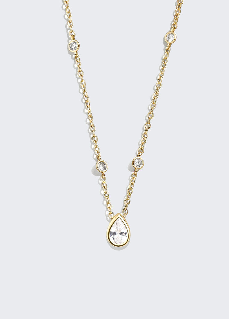 Necklace with jewelled stones white Liu Jo - large image number 0 Necklace with jewelled stones white Liu Jo - large image number 0