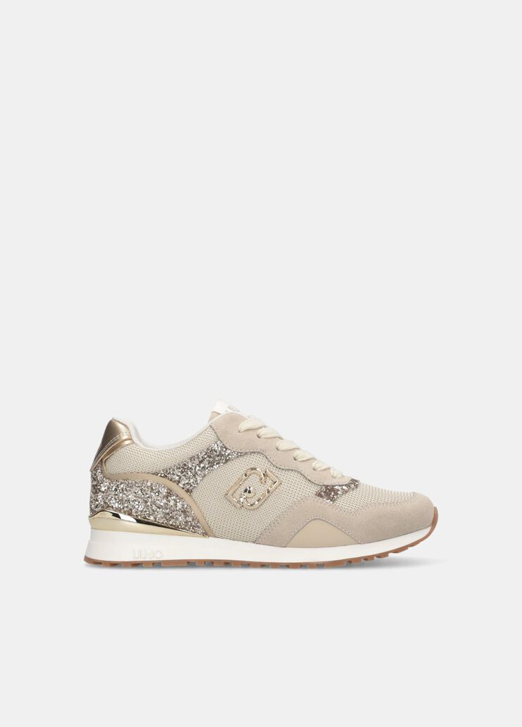 Glitter and mesh sneakers rope Liu Jo - medium