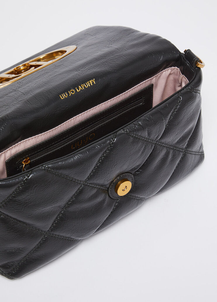 Quilted LaPuffy bag olive green Liu Jo - large image number 6 Quilted LaPuffy bag olive green Liu Jo - large image number 6