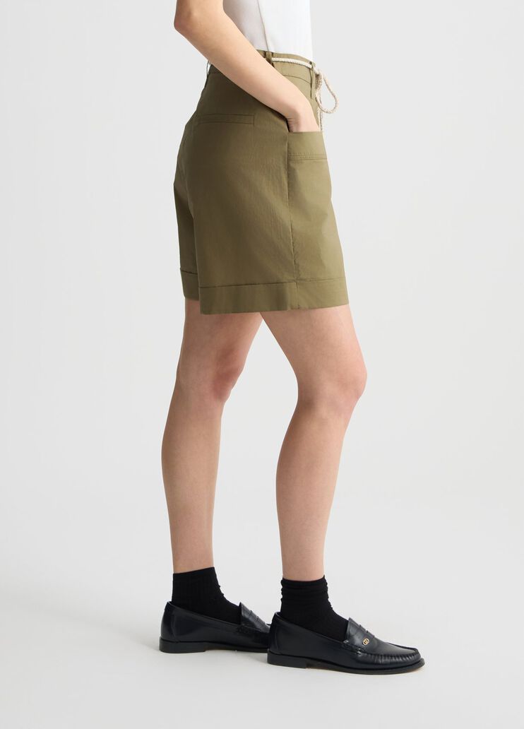 Poplin shorts green Liu Jo - large image number 3