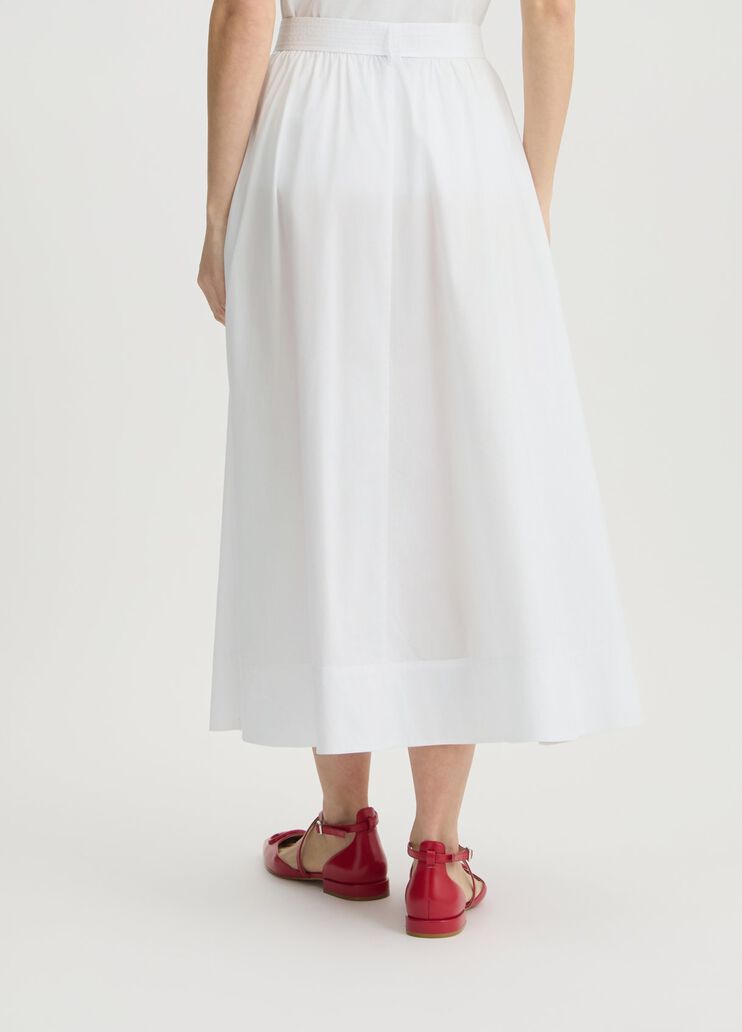 White midi skirt white Liu Jo - large image number 1 White midi skirt white Liu Jo - large image number 1