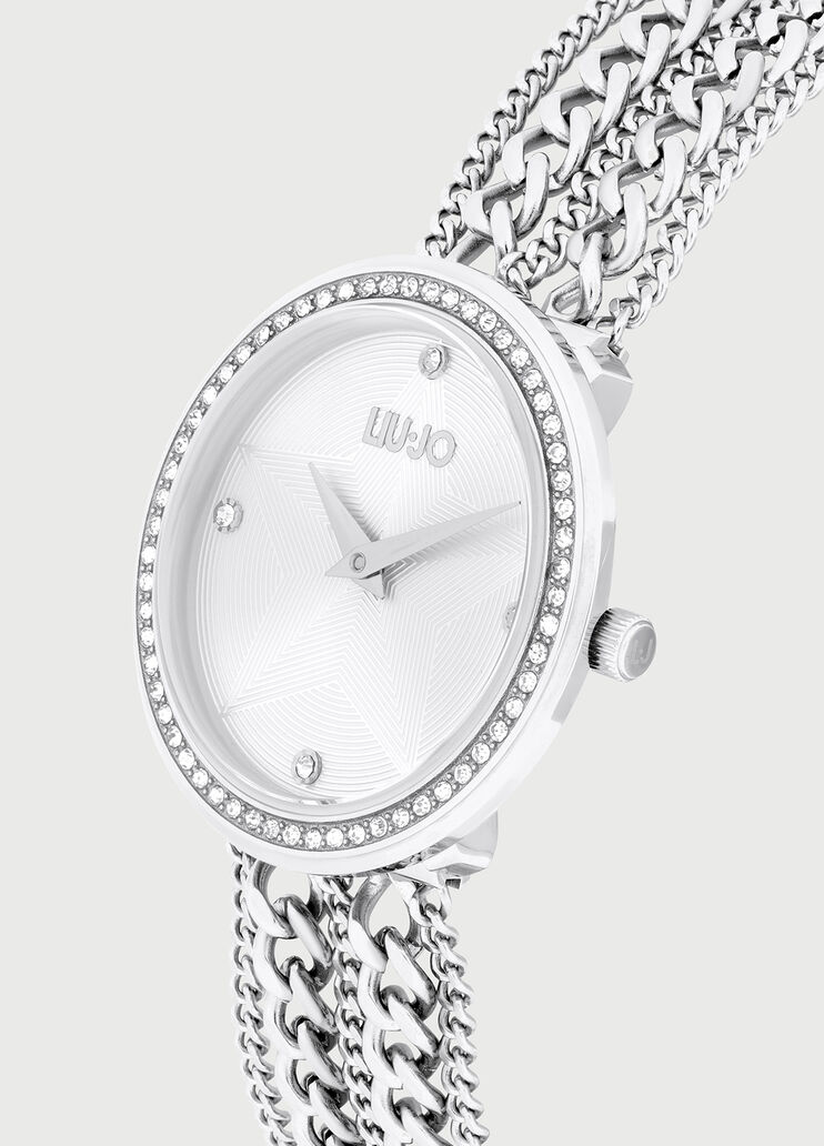 Watch with multi-strand chains  Liu Jo - large image number 1 Watch with multi-strand chains  Liu Jo - large image number 1