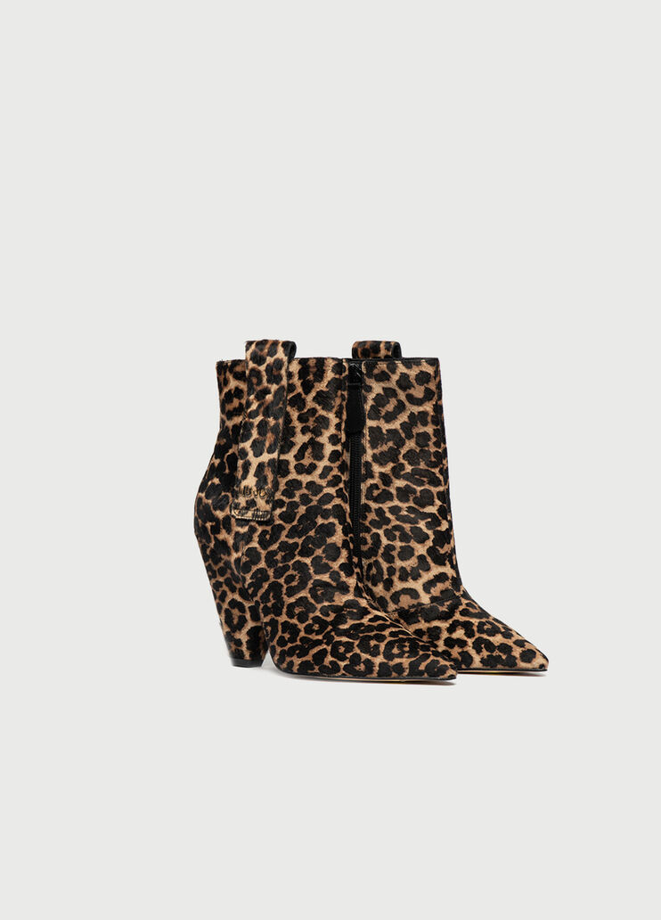 Полусапожки с леопардовым принтом Леопардовый Liu Jo - large image number 1