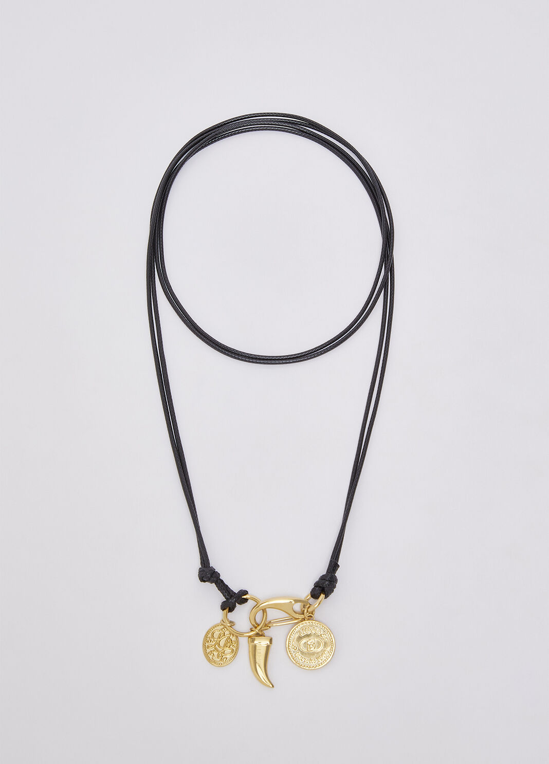 Necklace long with charms a horn black Liu Jo - large image number 1